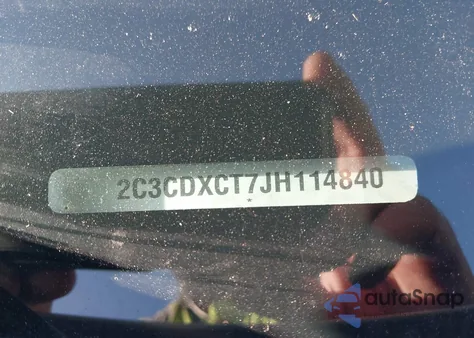 2018 Dodge Charger R/T Rwd z USA, uszkodzony, nr VIN 2C3CDXCT7JH114840